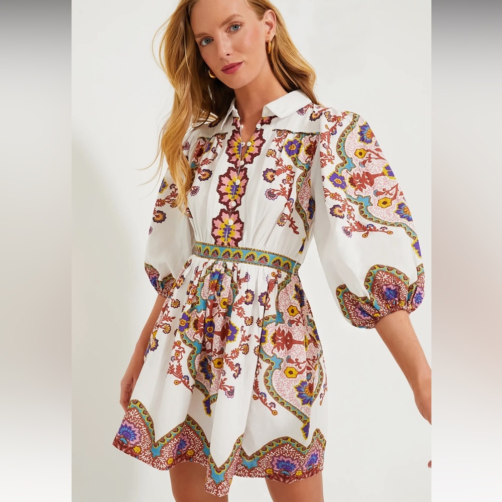 Cleobella Lagos Print Leigh Mini Dress XSmall (XS) 2024